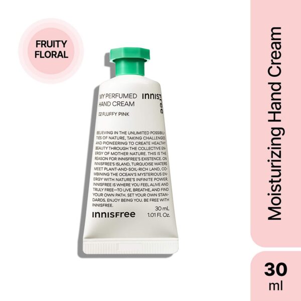 Innisfree Fluffy Pink My Perfumed Hand Cream (30ml) - Innisfree