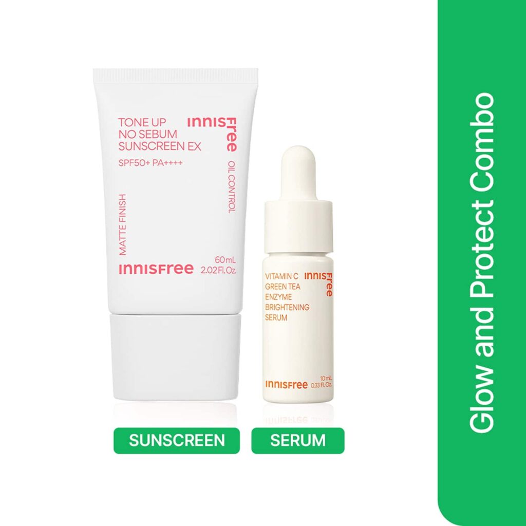 Innisfree Glow And Protect Combo - Innisfree