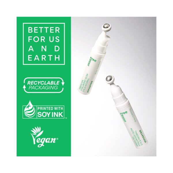 Innisfree Green Tea Hyaluronic Glow Eye & Face Ball (10ml) - Innisfree