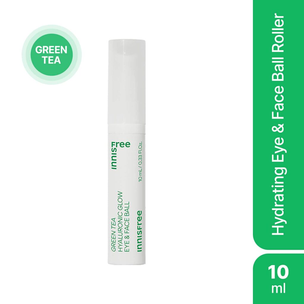 Innisfree Green Tea Hyaluronic Glow Eye & Face Ball (10ml) - Innisfree