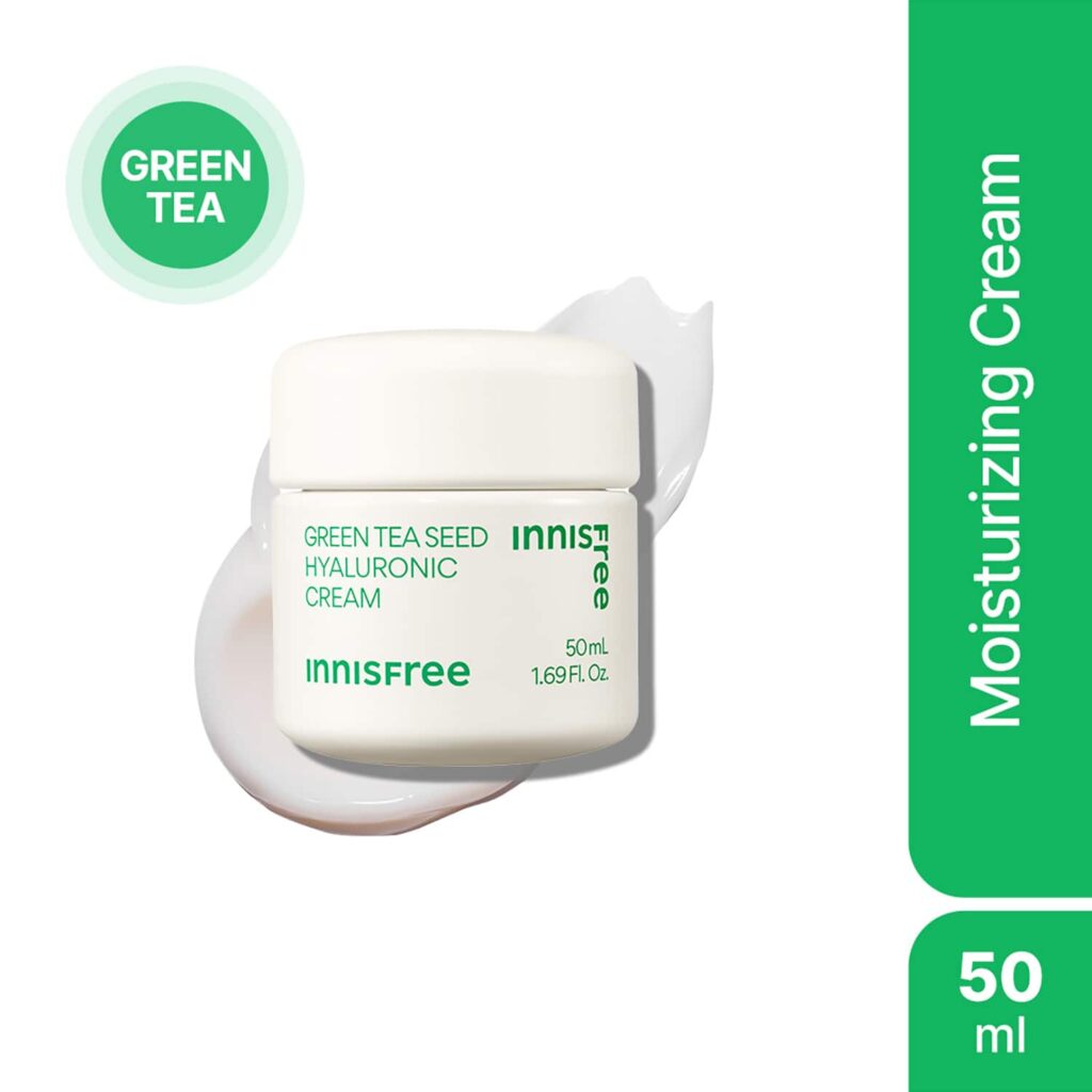 Innisfree Green Tea Seed Hyaluronic Cream (50ml) - Innisfree
