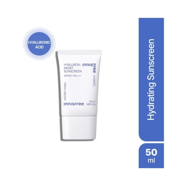 Innisfree Hyaluronic Moist Sunscreen SPF 50 (50 ml) - Innisfree