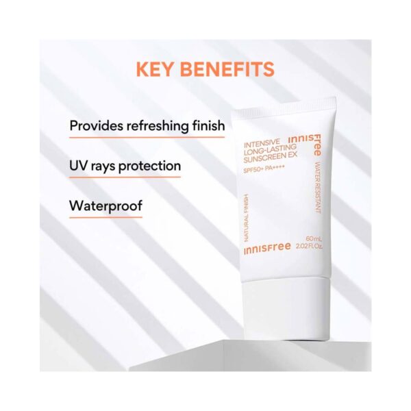 Innisfree Intensive Long Lasting SPF50+ PA++++ Sunscreen (60ml) - Innisfree