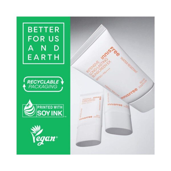 Innisfree Intensive Long Lasting SPF50+ PA++++ Sunscreen (60ml) - Innisfree