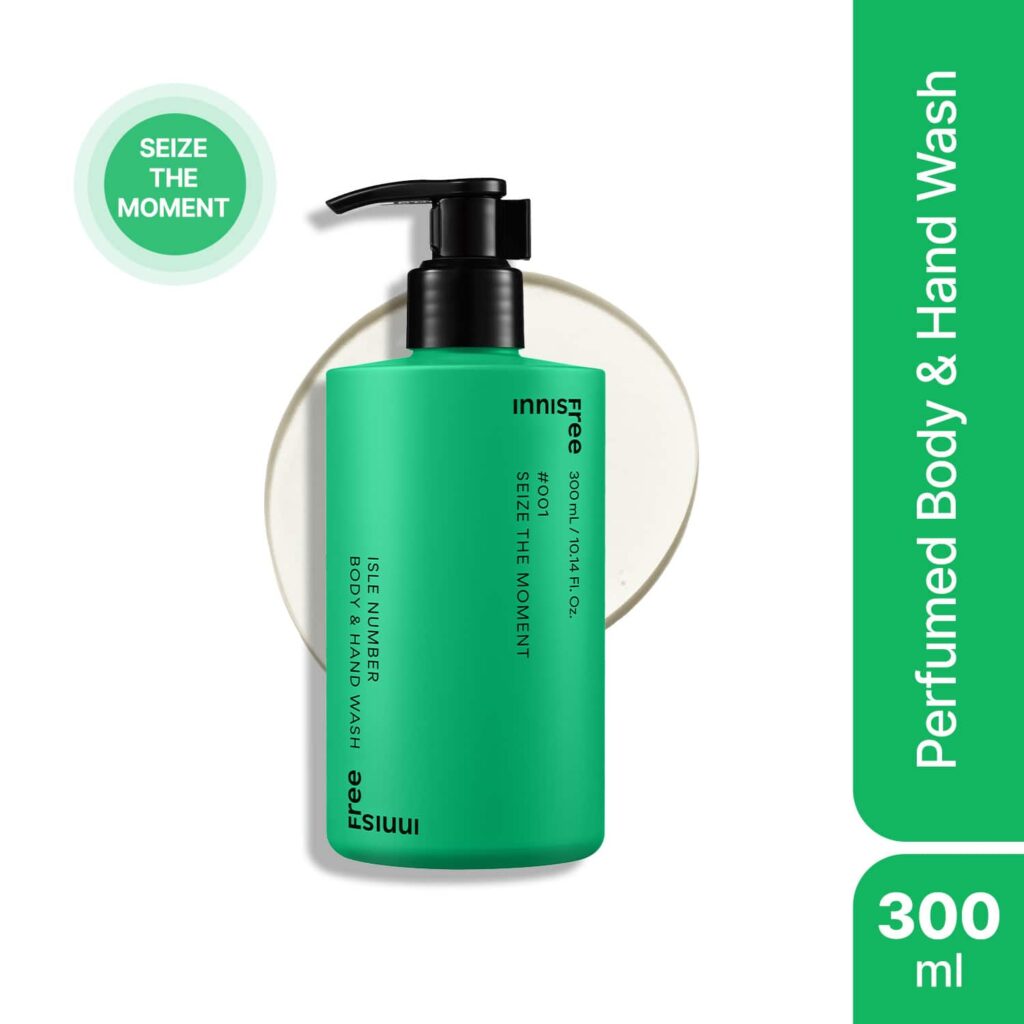 Innisfree Isle Number Body & Hand Wash - Seize The Moment (300 ml) - Innisfree