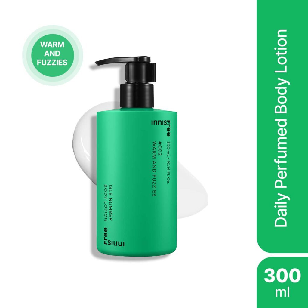 Innisfree Isle Number Body Lotion - Warm And Fuzzies (300 ml) - Innisfree