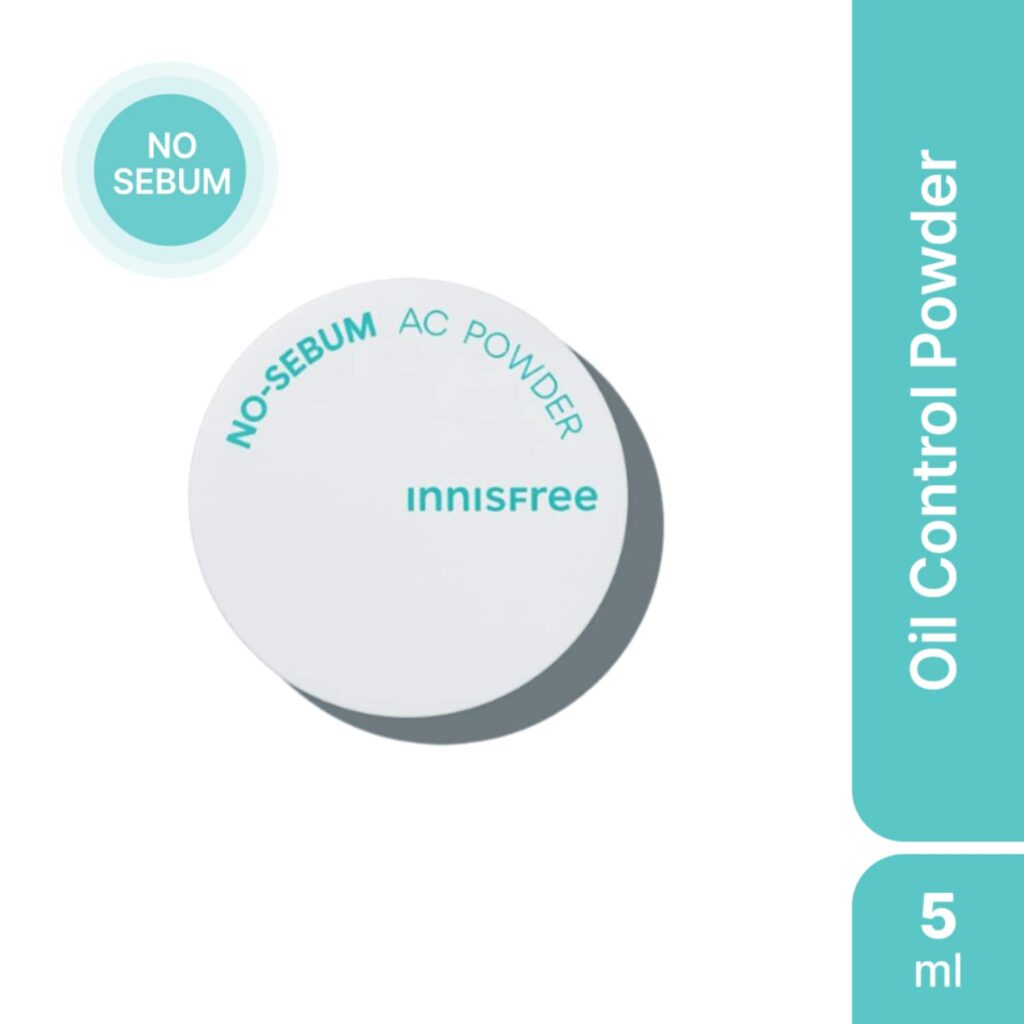 Innisfree No-Sebum AC Powder - White (5 g) - Innisfree