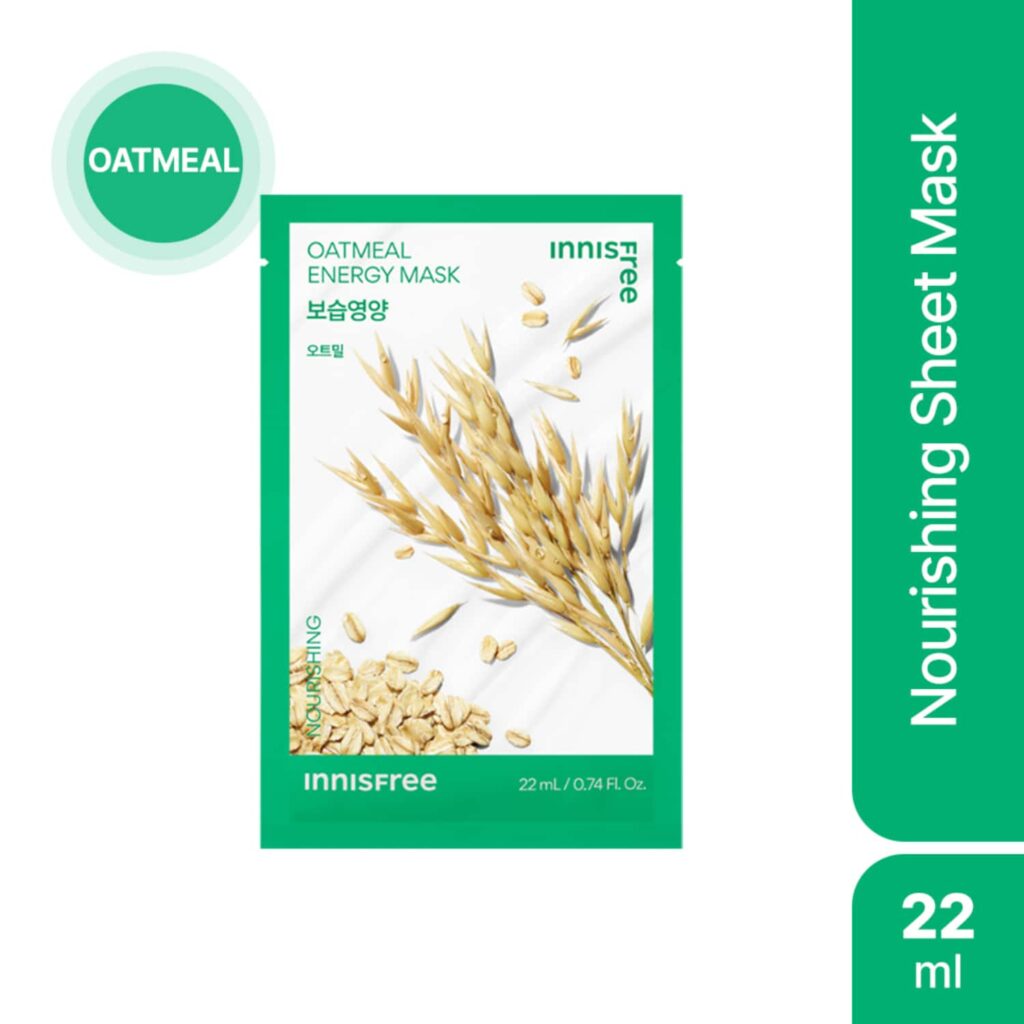 Innisfree Oatmeal Energy Sheet Mask (22ml) - Innisfree