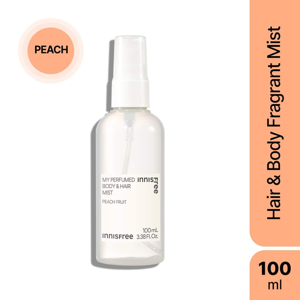 Innisfree Peach Fruit My Perfumed Body & Hair Mist (100ml) - Innisfree