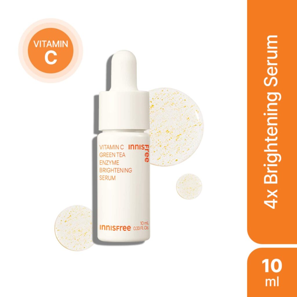 Innisfree Vitamin C Green Tea Enzyme Brightening Serum (10ml) - Innisfree