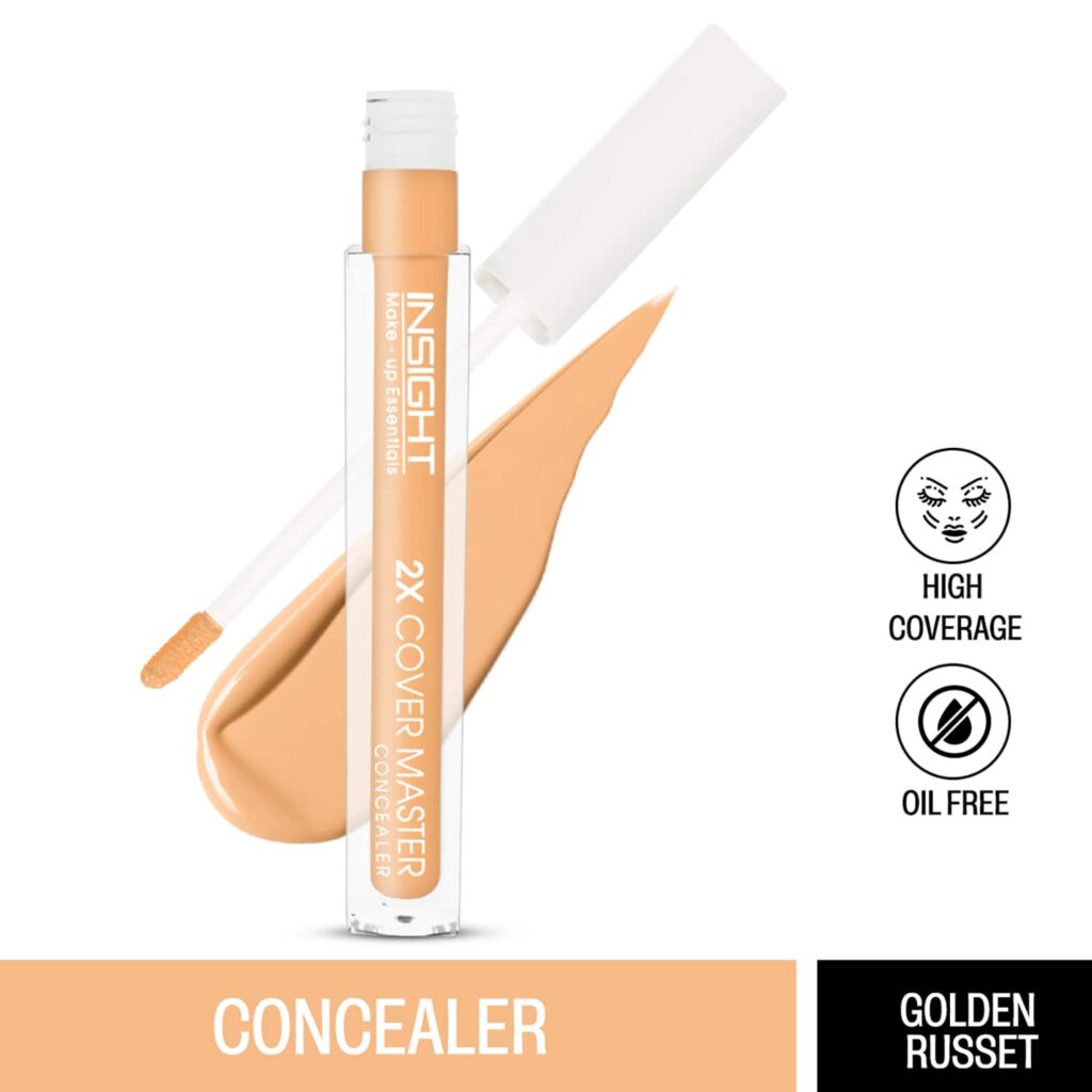 Insight Cosmetics 2X Cover Master Concealer - Golden Russet (6ml) - Insight Cosmetics