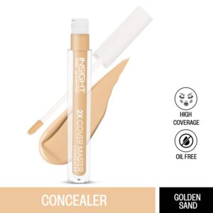 Insight Cosmetics 2X Cover Master Concealer - Golden Sand (6ml) - Insight Cosmetics