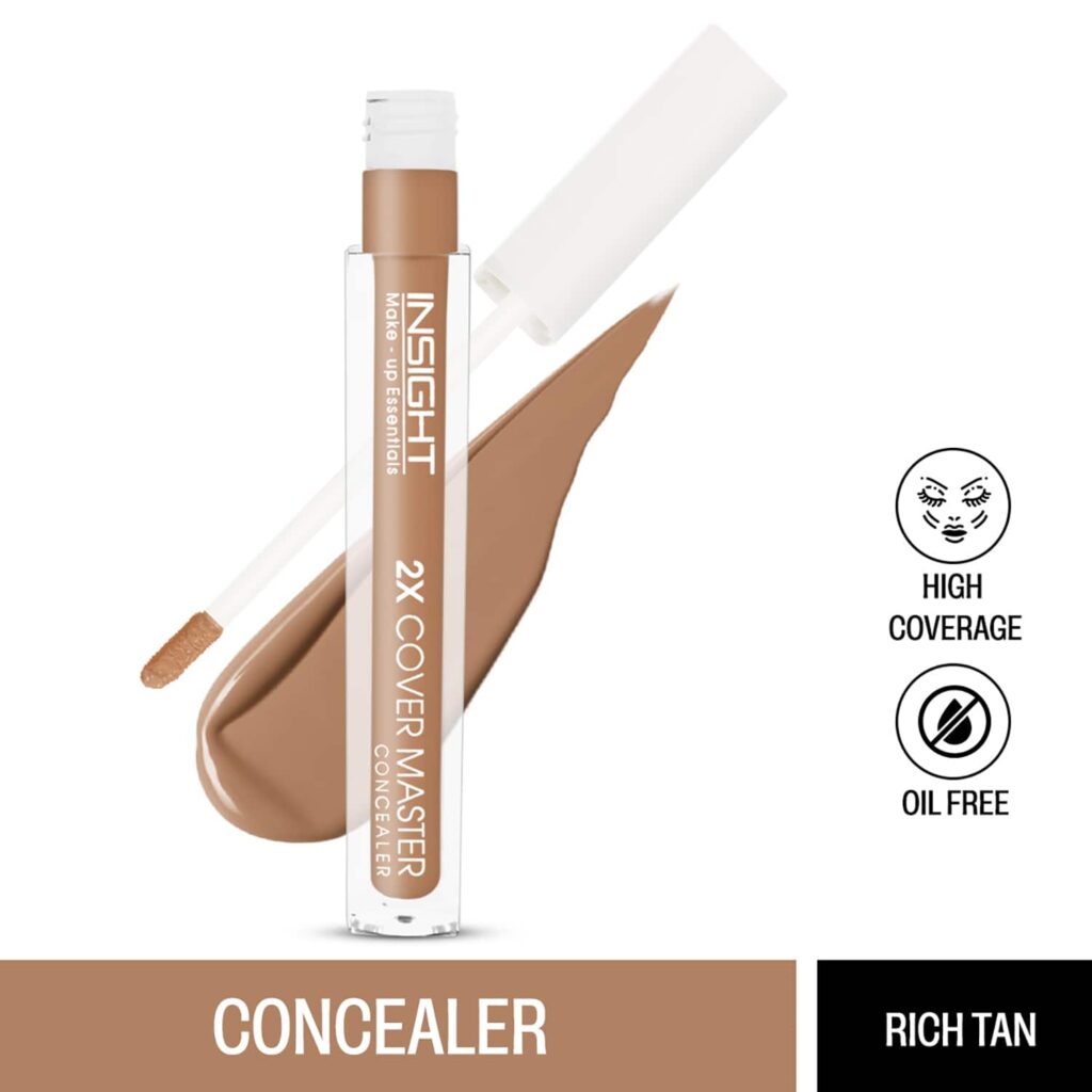 Insight Cosmetics 2X Cover Master Concealer - Rich Tan (6ml) - Insight Cosmetics