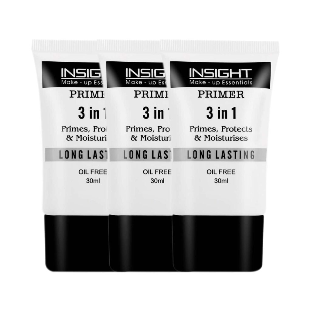 Insight Cosmetics 3 In 1 Long Lasting Primer Combo (30 ml) (Pack of 3) - Insight Cosmetics