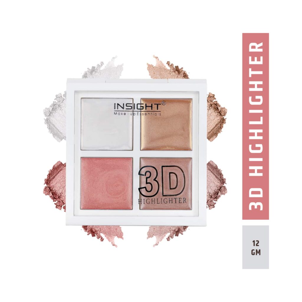 Insight Cosmetics 3D Highlighter - Multi-Color (12g) - Insight Cosmetics