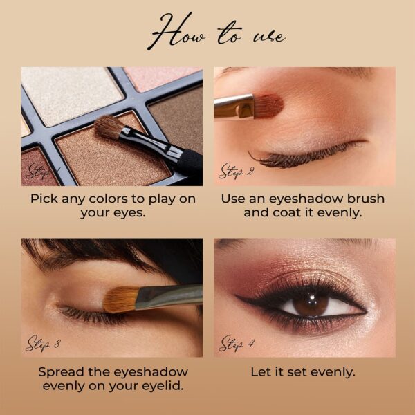 Insight Cosmetics All Eyes On You Eyeshadow Palette - Multi-Color (17g) - Insight Cosmetics