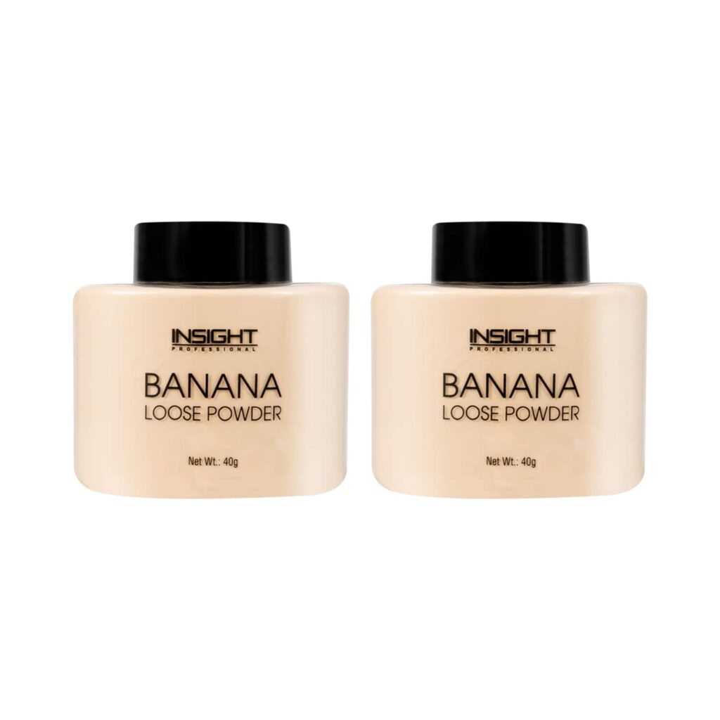 Insight Cosmetics Banana Loose Powder (Pack of 2) - Insight Cosmetics