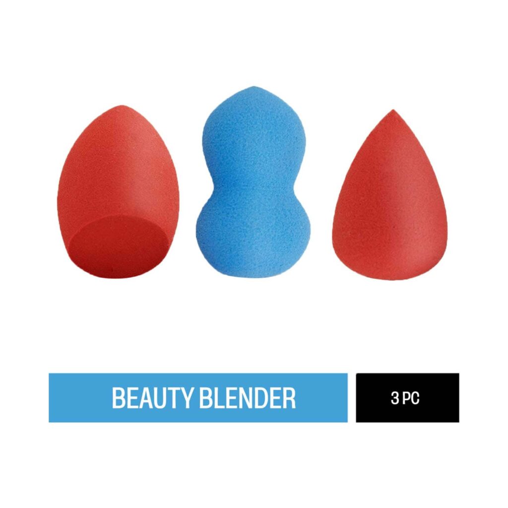 Insight Cosmetics Beauty Blender Sponge Applicator Mini - Blue & Red (3 pcs) - Insight Cosmetics