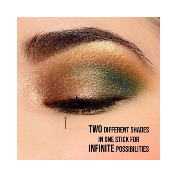 Insight Cosmetics Duo Eyeshadow Stick - Charcoal Charm & Blush (2 g) - Insight Cosmetics