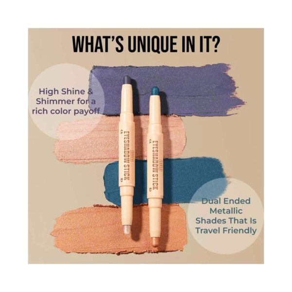 Insight Cosmetics Duo Eyeshadow Stick - Eclipse & Aurora (2 g) - Insight Cosmetics