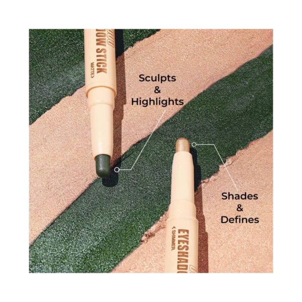 Insight Cosmetics Duo Eyeshadow Stick - Eclipse & Aurora (2 g) - Insight Cosmetics