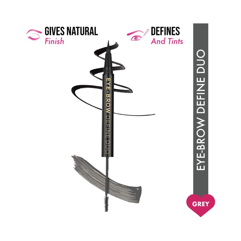 Insight Cosmetics Eyebrow Define Duo 2-In-1 - Grey (2.5 g) - Insight Cosmetics