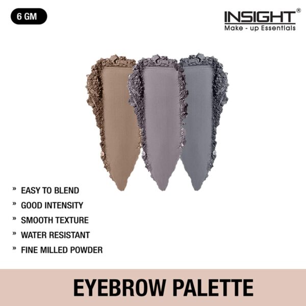 Insight Cosmetics Eyebrow Palette - Multi-Color (6g) - Insight Cosmetics