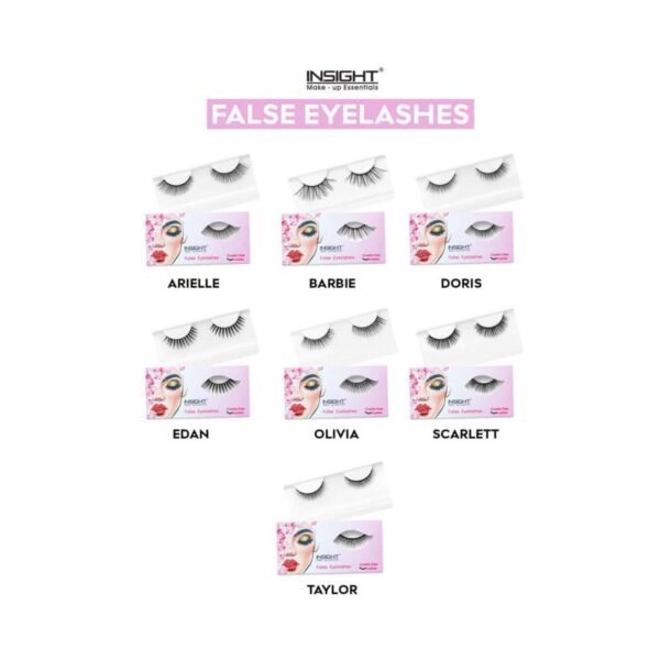Insight Cosmetics False Eyelashes - Arielle (1 Pair) - Insight Cosmetics