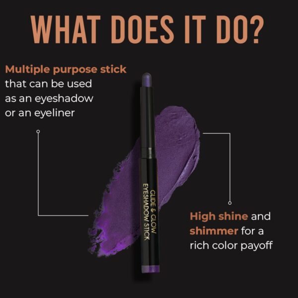 Insight Cosmetics Glide and Glow eyeshadow stick - Bronzed Rose ( 2 g) - Insight Cosmetics