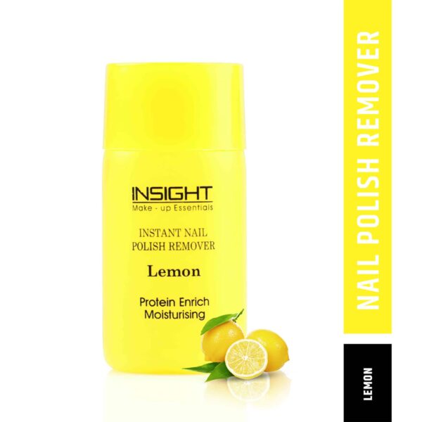 Insight Cosmetics Lemon Nail Polish Remover (100ml ) - Insight Cosmetics
