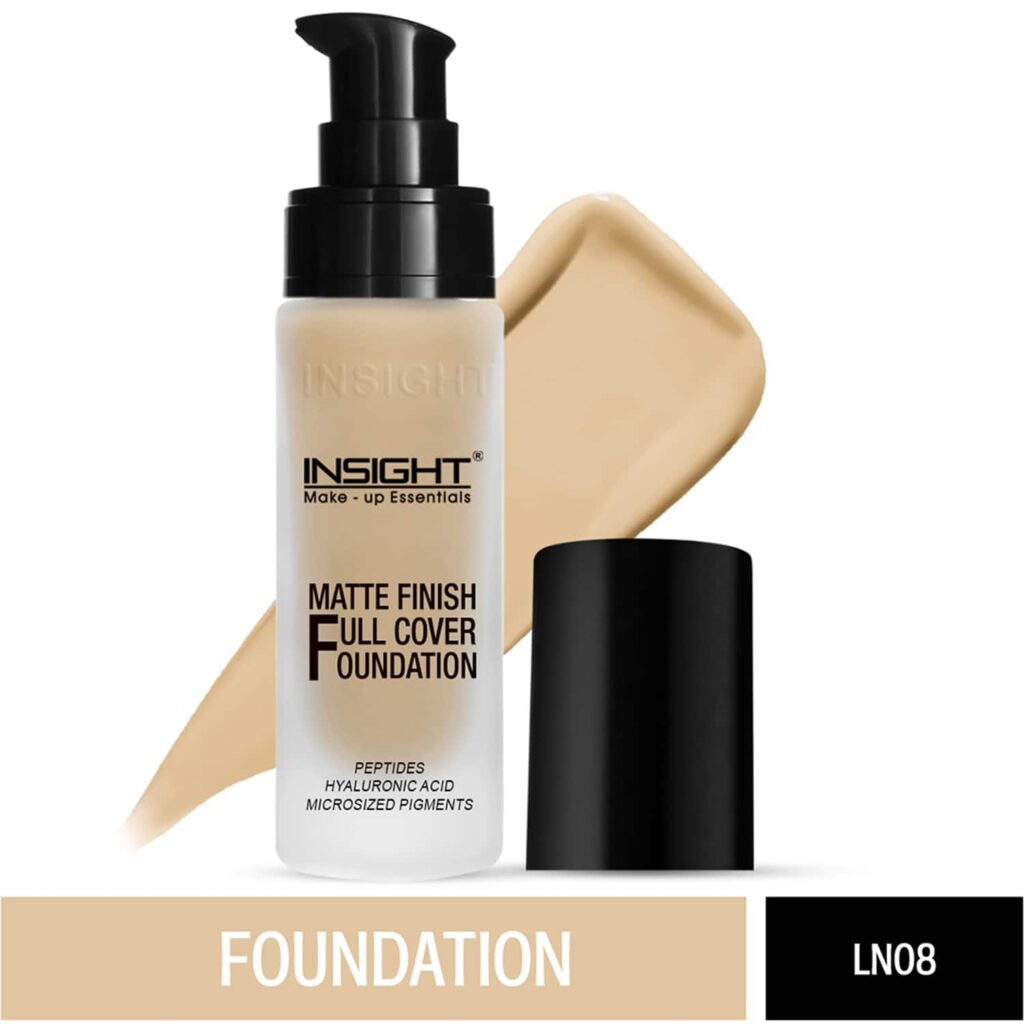 Insight Cosmetics Matte Finish Full Cover Foundation - LN08 (30ml) - Insight Cosmetics