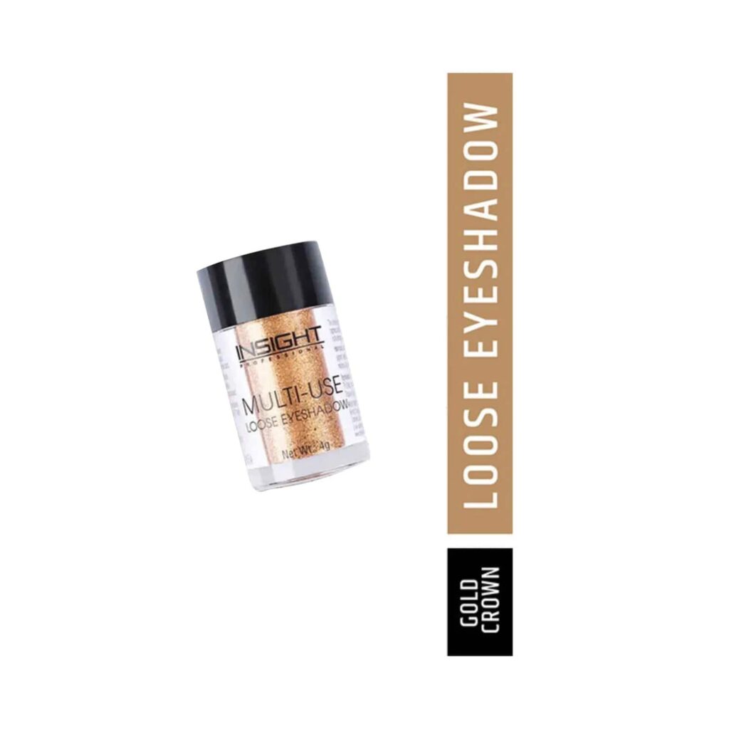 Insight Cosmetics Multi Use Loose Eyeshadow - Gold Crown (4g) - Insight Cosmetics