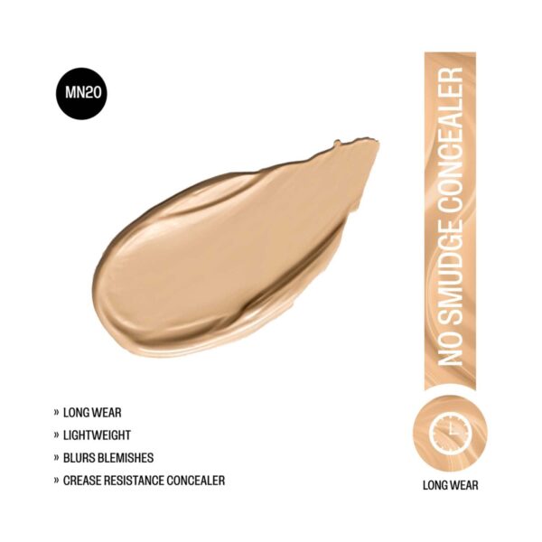 Insight Cosmetics No Smudge Concealer - MN20 (5 g) - Insight Cosmetics