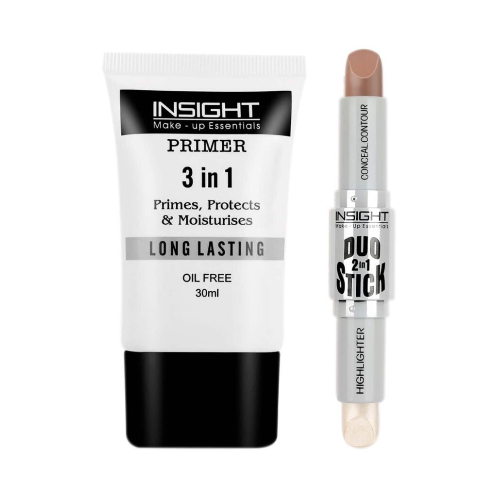 Insight Cosmetics Primer And Highlighter Combo - Insight Cosmetics