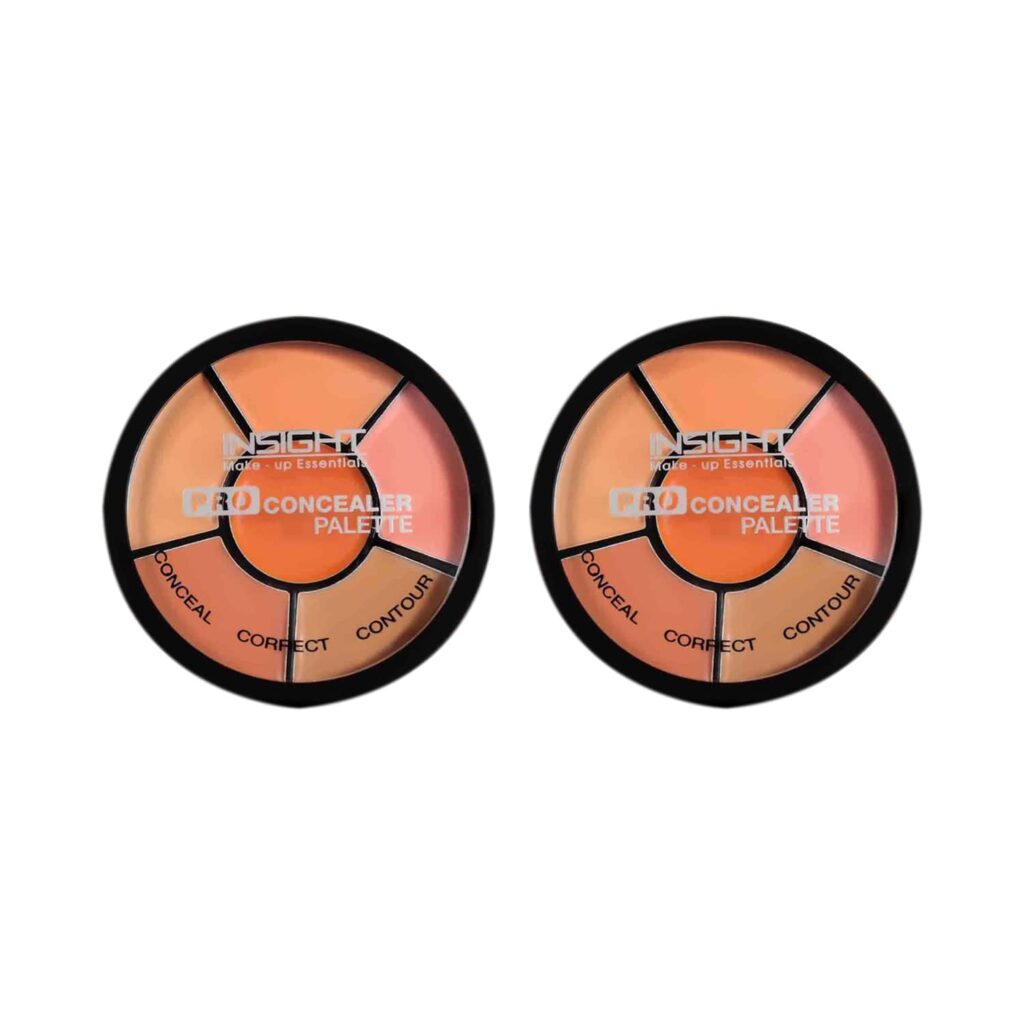 Insight Cosmetics Pro Concealer Palette Combo - Concealer (15 g) (Pack of 2) - Insight Cosmetics