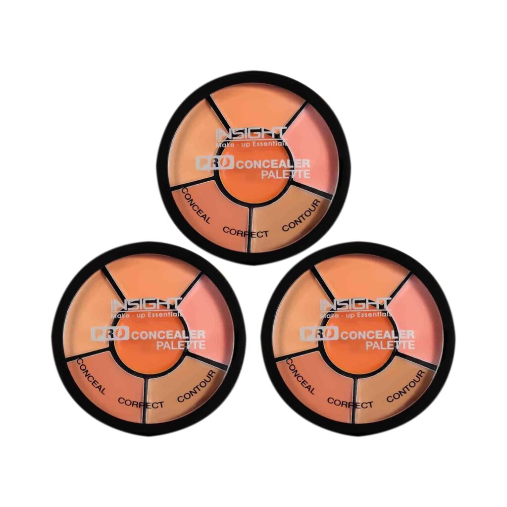 Insight Cosmetics Pro Concealer Palette Combo - Concealer (15 g) (Pack of 3) - Insight Cosmetics