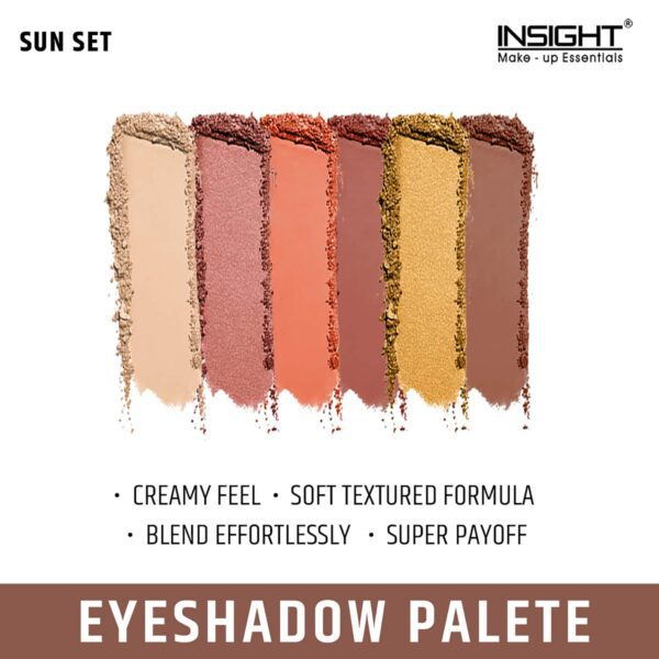 Insight Cosmetics Show Time Eyeshadow Palette - Sunset (15g) - Insight Cosmetics