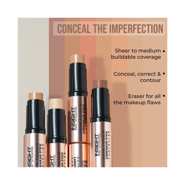Insight Cosmetics Skin Touch Longwear Concealer - Dark Green (5 g) - Insight Cosmetics