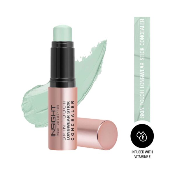 Insight Cosmetics Skin Touch Longwear Concealer - Green (5 g) - Insight Cosmetics