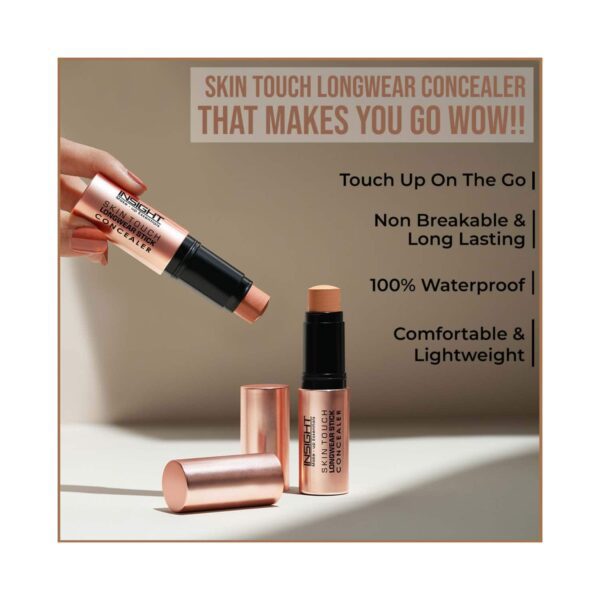 Insight Cosmetics Skin Touch Longwear Concealer - MN25 (5 g) - Insight Cosmetics