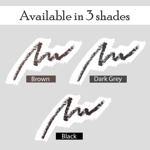 Insight Cosmetics Smudge Free Eyebrow Pencil - Black (0.5g) - Insight Cosmetics