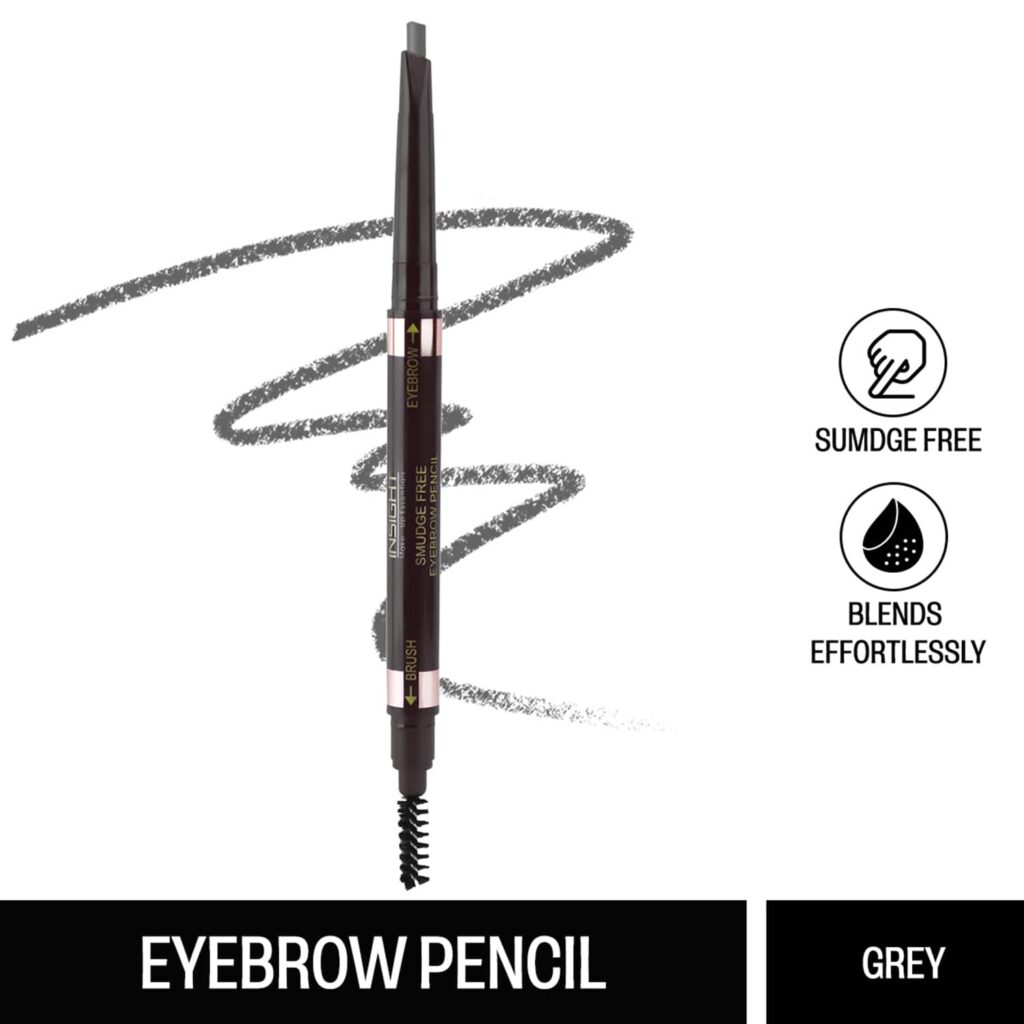 Insight Cosmetics Smudge Free Eyebrow Pencil - Dark Gray (0.5g) - Insight Cosmetics