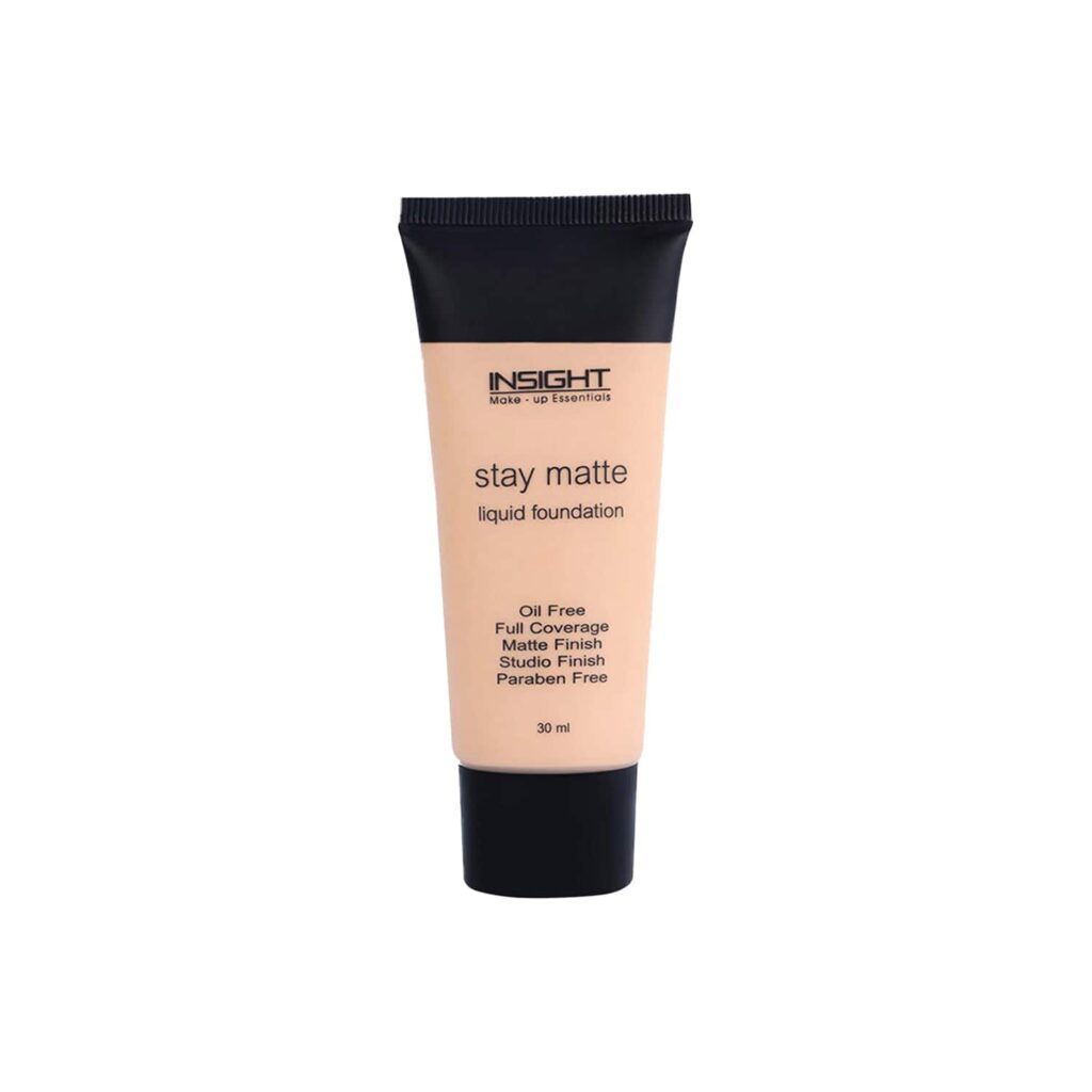 Insight Cosmetics Stay Matte Liquid Foundation - Caramel (30ml) - Insight Cosmetics
