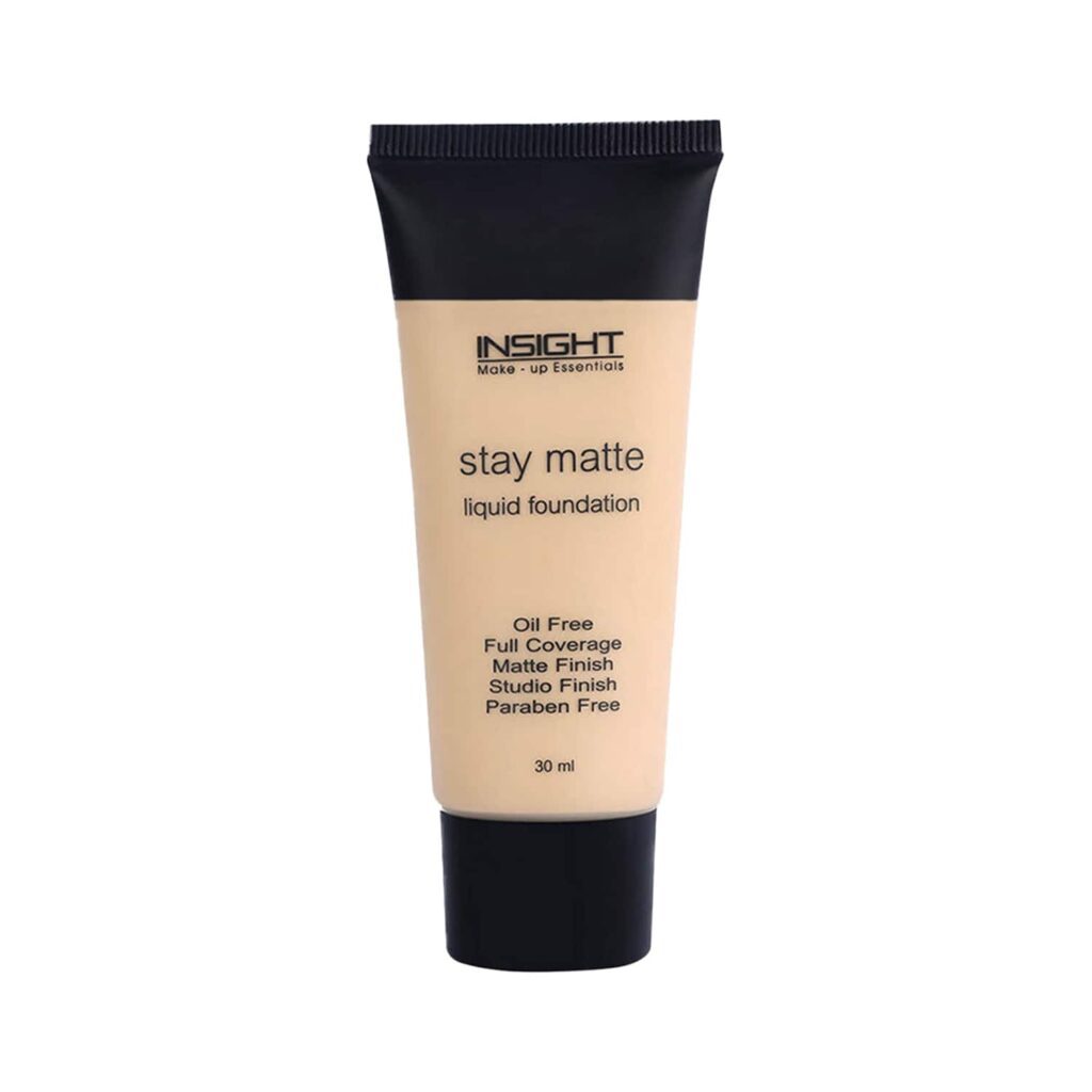 Insight Cosmetics Stay Matte Liquid Foundation - Golden Amber (30ml) - Insight Cosmetics