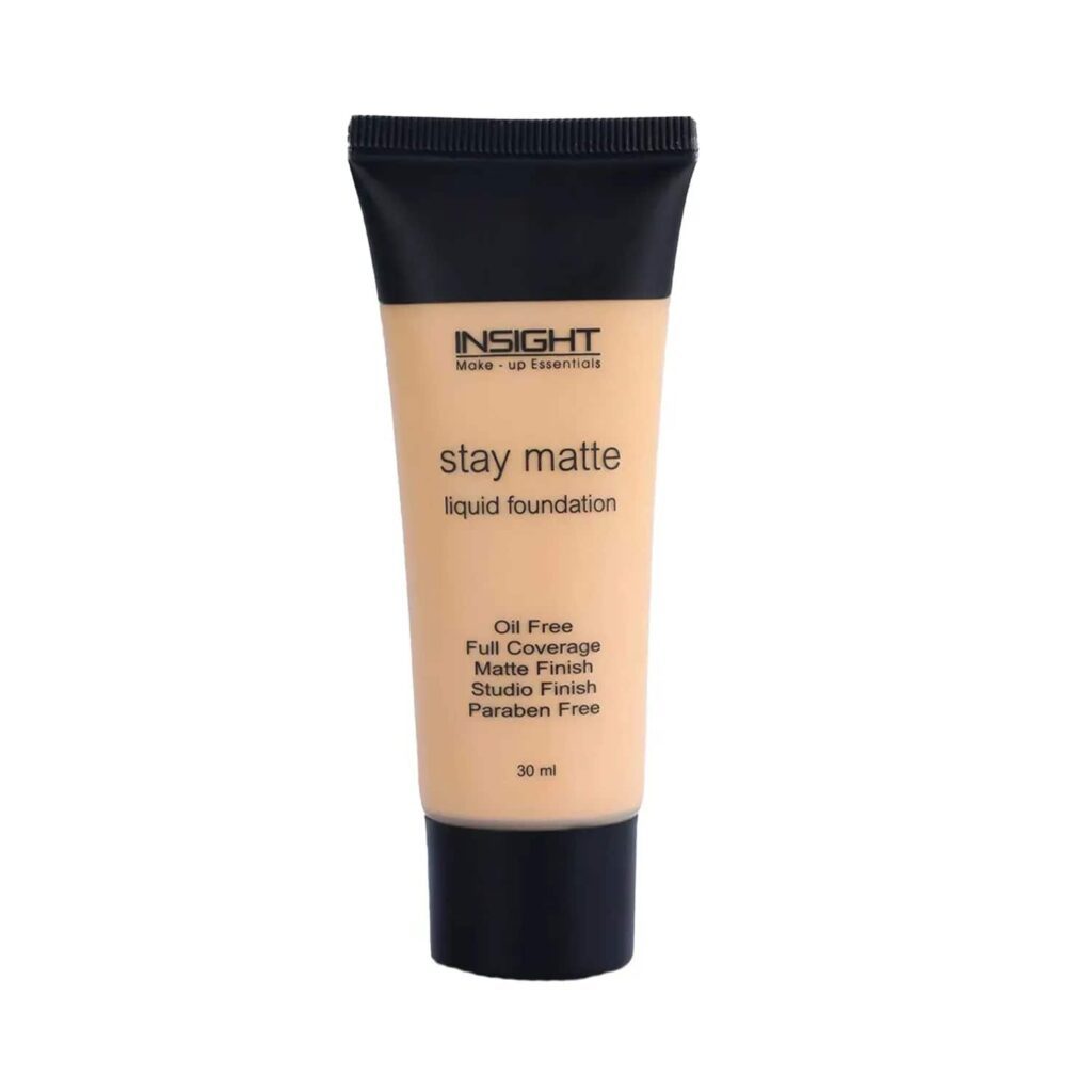 Insight Cosmetics Stay Matte Liquid Foundation - Nude Beige (30ml) - Insight Cosmetics