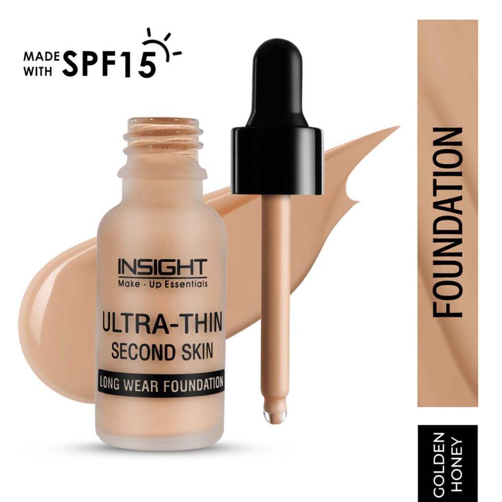 Insight Cosmetics Ultra Thin Second Skin Long Wear Foundation - Golden Honey (20ml) - Insight Cosmetics