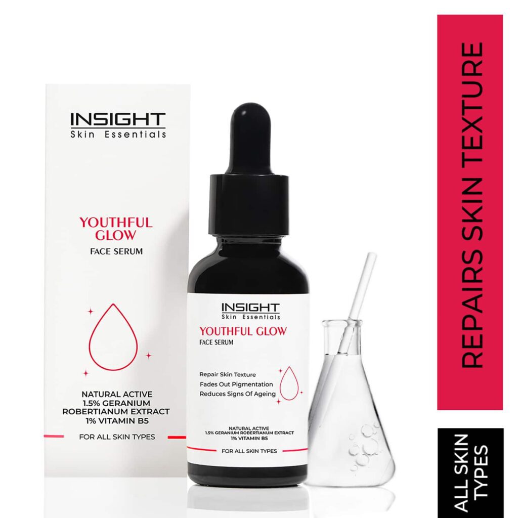 Insight Cosmetics Youthful Glow Face Serum (30 ml) - Insight Cosmetics