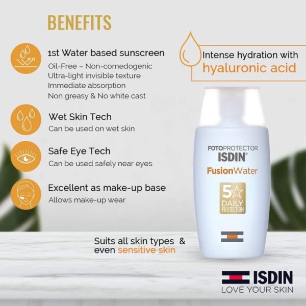 ISDIN Fotoprotector Fusion Water Spf 50 (50 ml) - ISDIN