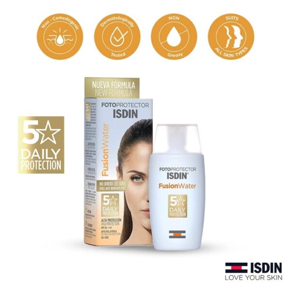 ISDIN Fotoprotector Fusion Water Spf 50 (50 ml) - ISDIN