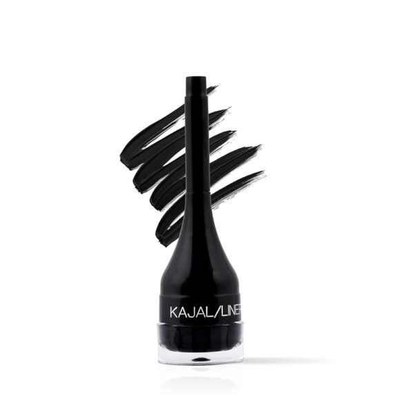 Jersy Girl by Fashion Colour Kajal and Eyeliner With Brush|24 Hours Long Lasting and Smudge Proof | Waterproof | Intense Colour | 2 in 1 Kajal and Eyeliner Combo | Lasting Drama...